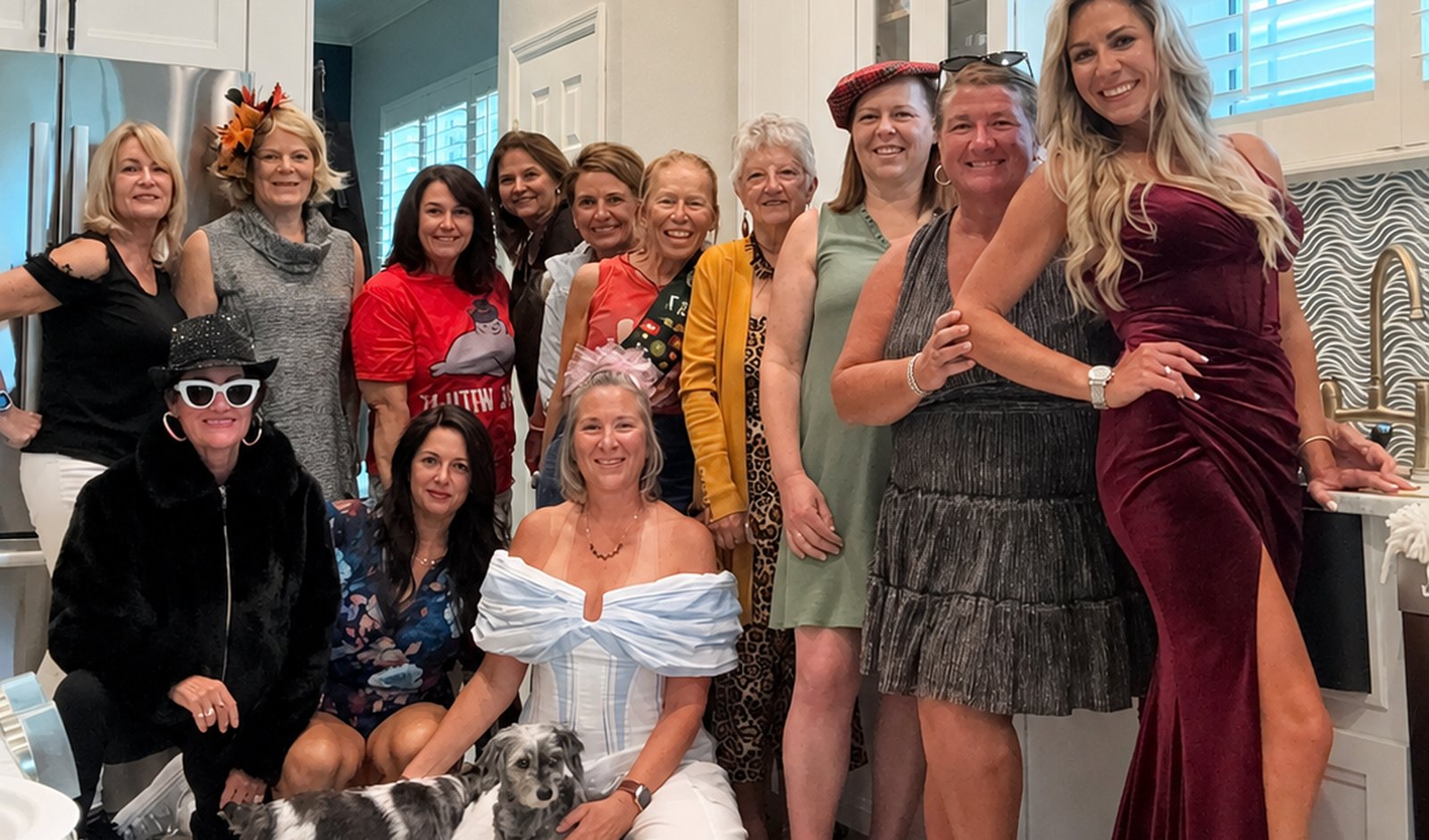 The Barbelles sisterhood together